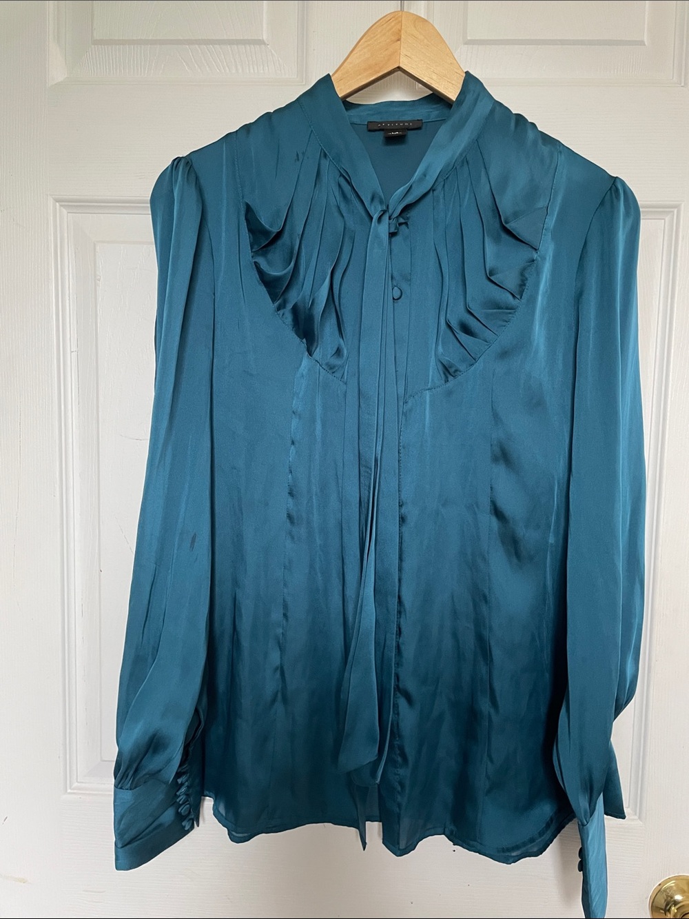 Beautiful 100% polyester blouse by Attitude.